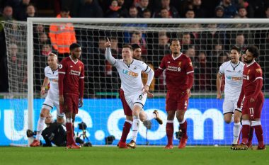 Notat e lojtarëve: Swansea 1-0 Liverpool, dështojnë Mane dhe Karius