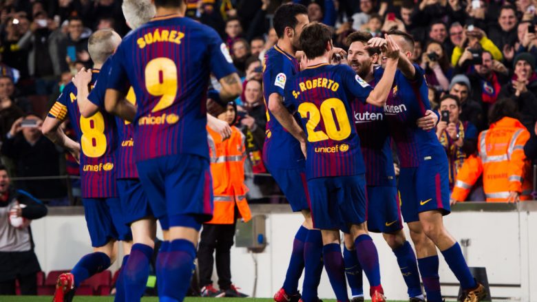 Barcelona mposhtë Espanyolin, kualifikohet në gjysmëfinale të ‘Copa del Rey’ (Video)