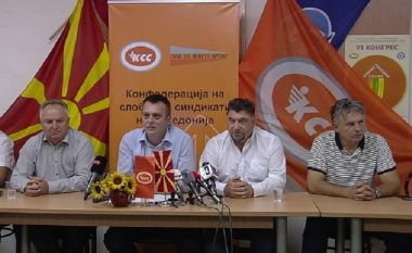 Konfederata e sindikatave të lira të Maqedonisë kërkon takim zyrtar me Qeverinë për gjetjen e zgjidhjes së përbashkët