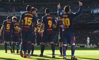 Barcelona kampione e La Ligas me pikë për vitin 2017