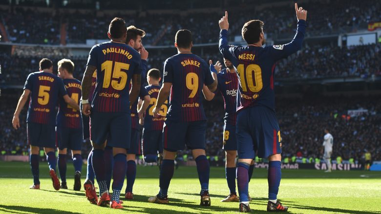 Barcelona kampione e La Ligas me pikë për vitin 2017