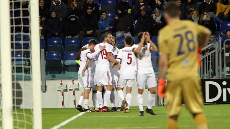 Milani vazhdon me fitore në Serie A, mposht Cagliarin (Video)