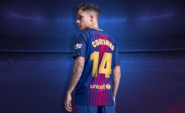 Coutinho merr numrin 14 te Barcelona