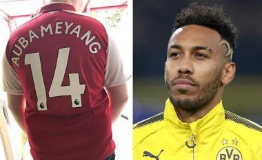 Tifozët e Arsenalit ‘vendosin’ për numrin e Aubameyang, ata duan që lojtari ta bartë numrin legjendar të Thierry Henry (Foto)