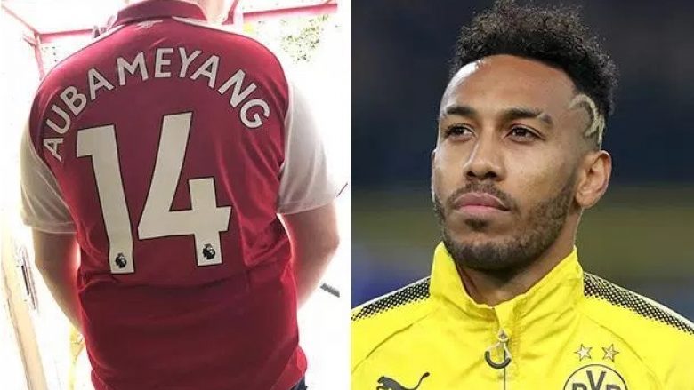 Tifozët e Arsenalit ‘vendosin’ për numrin e Aubameyang, ata duan që lojtari ta bartë numrin legjendar të Thierry Henry (Foto)