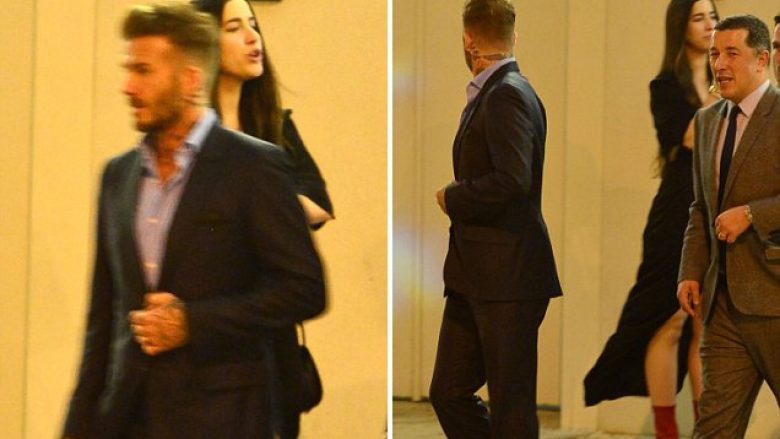 Beckham tërhiqet nga zëri i bukuroshes misterioze (Foto)