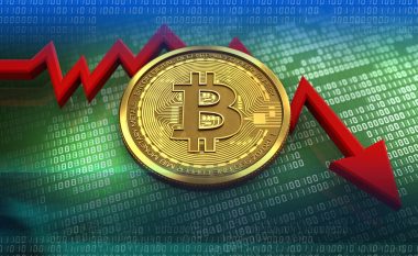 Bitconi vazhdon të zhvlerësohet, bie në 9 mijë dollarë