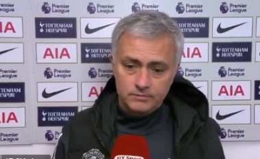 Mourinho i nervozuar në deklaratën pas humbjes nga Tottenhami (Video)