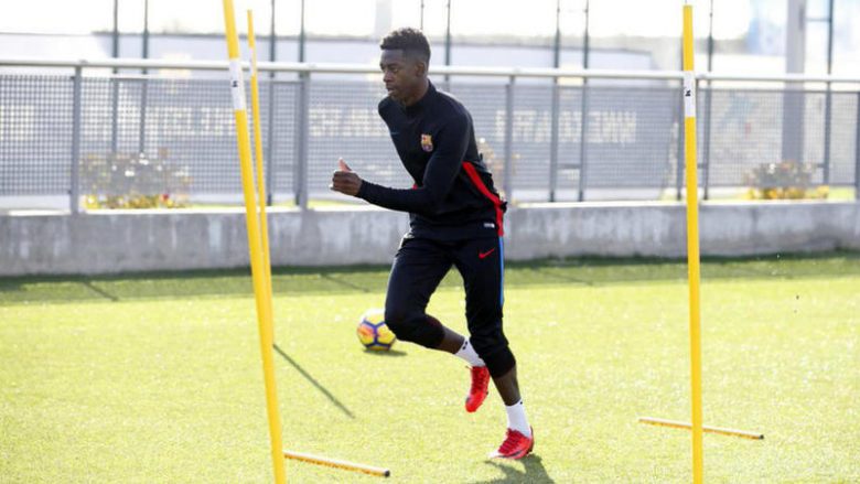 Dembele i ftuar nga Barca për ndeshjen e Kupës, Messi pushon