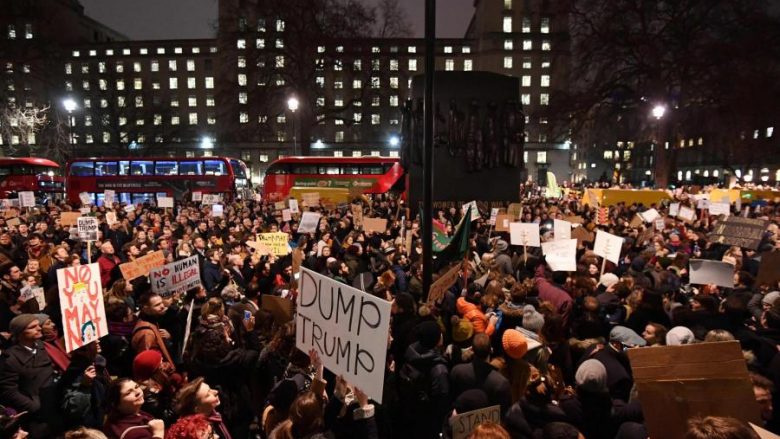 Vizita e Trump në Londër është paralajmëruar për tetor, që tani ka filluar mobilizimi për protestë