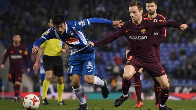 Barcelona – Espanyol, formacionet zyrtare