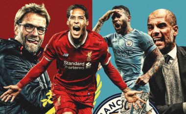 Liverpool – Man City, formacionet zyrtare të derbit të javës në Ligën Premier