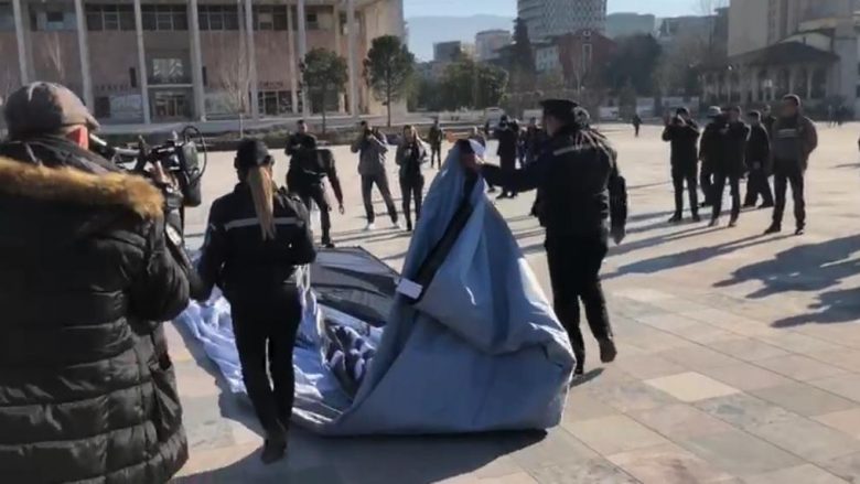 Protesta e opozitës në Shqipëri, 1,500 forca policie në gatishmëri