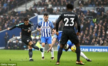 Notat e lojtarëve: Brighton 0-4 Chelsea, Hazard me vlerësim maksimal