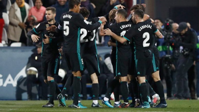Reali fiton ndaj Leganes në ndeshjen e parë çerekfinale të Copa del Rey (Video)