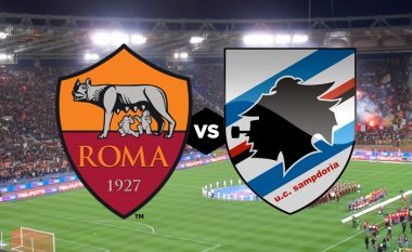 Roma – Sampdoria: Formacionet zyrtare, starton Dzeko