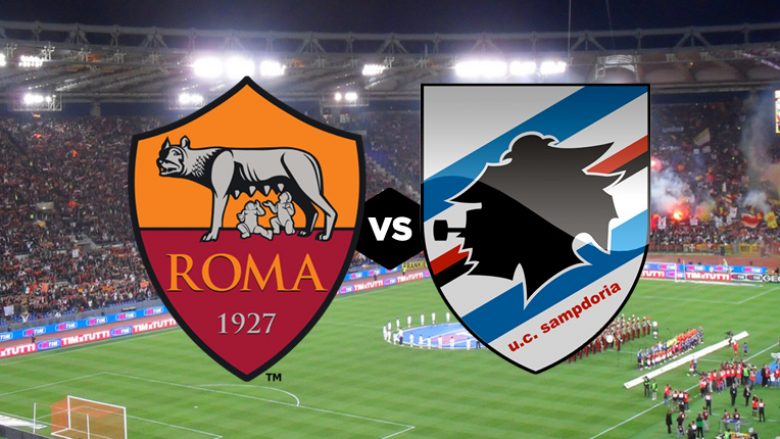 Roma – Sampdoria: Formacionet zyrtare, starton Dzeko