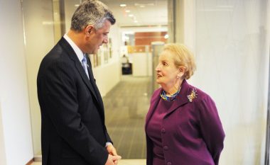 Thaçi: Mandati i Albright si Sekretare e Shtetit, ka lënë gjurmë edhe në Kosovë