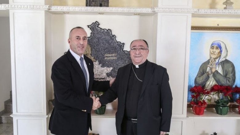 Toleranca ndërfetare, Haradinaj vlerëson kontributin e Ipeshkvit Dodë Gjergji