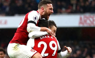 Notat e lojtarëve: Arsenal 2-1 Chelsea, Xhaka dhe Mustafi ndër më të mirët te Topçinjtë