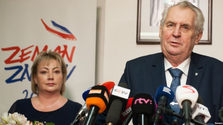 Presidenti pro-rus i Çekisë fiton raundin e parë të zgjedhjeve