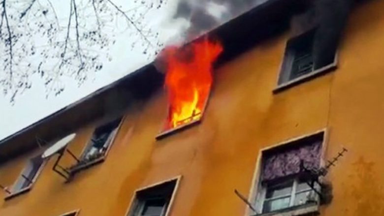 Zjarri përfshin një banesë në Tiranë, humb jetën një 85-vjeçar