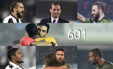 Juventus ka tubuar 598 pikë në shtatë vite, përcjellët nga Napoli, Roma dhe Lazio
