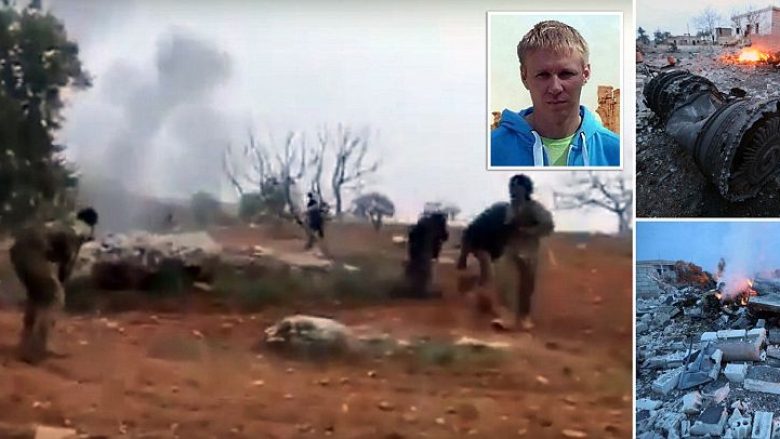 Piloti rus i aeroplanit të rrëzuar “kjo është për ushtarët tanë”: Ai kishte hedhur veten në erë me granatë  për të mos rënë në duart e xhihadistëve në Siri (Foto/Video)