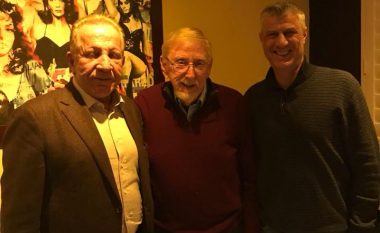 Thaçi dhe Pacolli takohen me William Walker në SHBA: Mirënjohje të thellë për angazhimin e tij për Kosovën