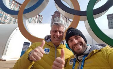 Thaçi viziton ekipin olimpik të Kosovës: Albinit i urova suksese