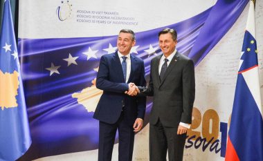 Veseli takon presidentin Pahor: Sllovenia në vazhdimësi ka qenë përkrah Kosovës (Foto)