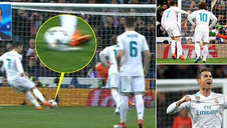 ‘Misteri’ i penalltisë së Ronaldos: Topi ngrihet kur ai e godet, por a duhej të anulohej (Foto/Video)