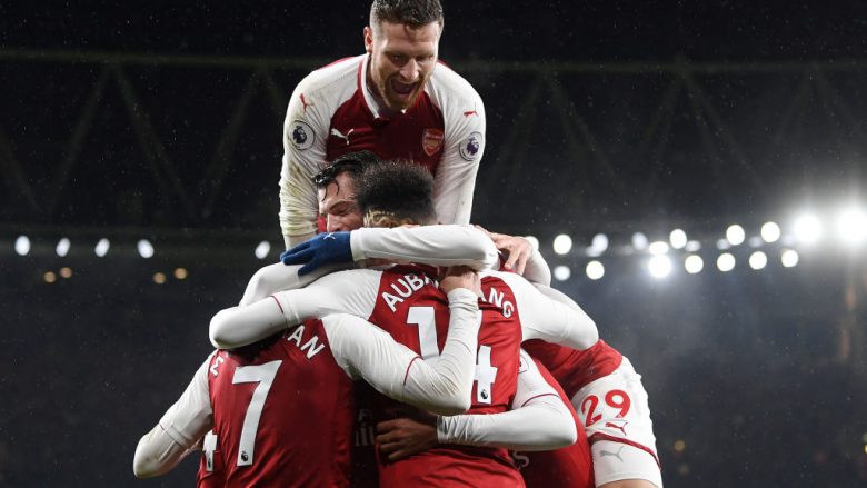 Arsenal 5-1 Everton: Notat e Xhakës, Mustafit dhe të tjerëve (Foto)