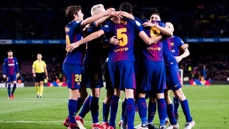 Barcelona mposht Valencian në ndeshjen e parë gjysmëfinale të Copa del Rey (Video)