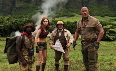 “Jumanji: Welcome to the Jungle” arrin të arkëtojë mbi 900 milionë dollarë në kinematë botërore