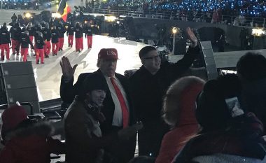 Nëse “origjinalët” jo, së paku imituesit e Trump dhe Jong-un takohen në Korenë e Jugut (Foto)