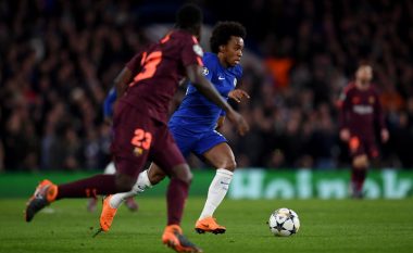 Willian dridhi Barcelonën duke ia goditur dy herë shtyllën (Video)