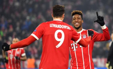 Notat e lojtarëve: Bayern 5-0 Besiktas, shkëlqejnë Lewandowski dhe Muller