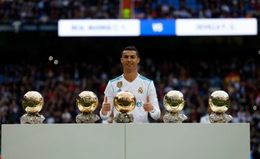 Ronaldo: Dua ta fitoj edhe tri herë ‘Topin e Artë’