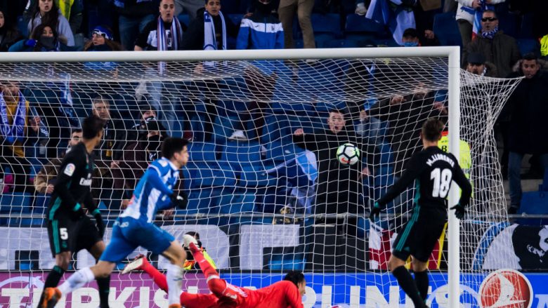 Notat e lojtarëve: Espanyol 1-0 Real Madrid, dështim i sulmit madrilen