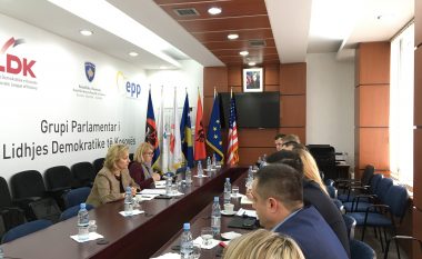 Deputetët e LDK-së takojnë Apostolovan, flasin për Demarkacionin me Malin e Zi