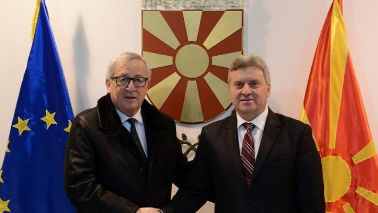 Ivanov në takim me Juncker: Perspektiva evropiane është qëllimi më i lartë strategjik