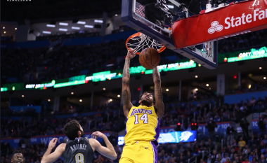 Tjetër fitore nga Lakers, befasojnë Oklahoman në shtëpi (Video)