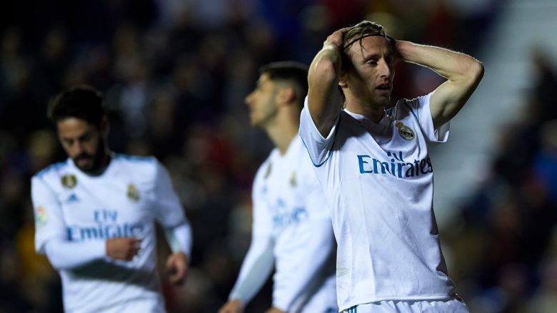 Levante 2-2 Real Madrid, notat e lojtarëve