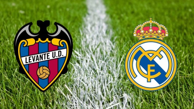 Levante – Real Madrid: Formacionet zyrtare, Los Blancos startojnë me BBC