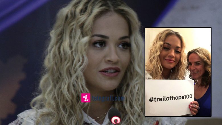 Rita Ora mbështet aktivitetin “Shtegu i Shpresës”