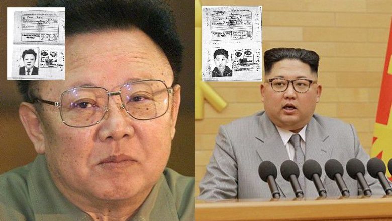 Tentuan fshehtas të vizitojnë Perëndimin, publikohen pasaportat me të cilat Kim Jong Un dhe babai i tij aplikuan për viza (Foto)