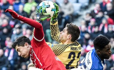 Bayerni ndalet në shtëpi, barazon me Hertha Berlinin