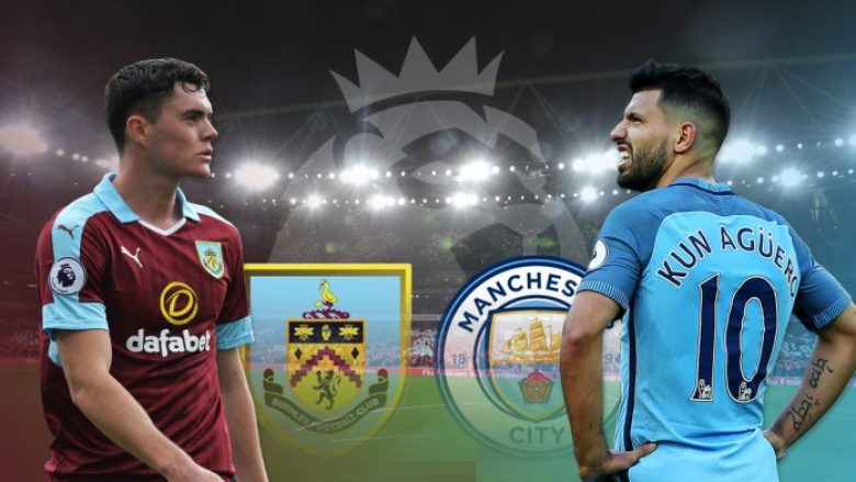 Formacionet zyrtare: Burnley – Manchester City