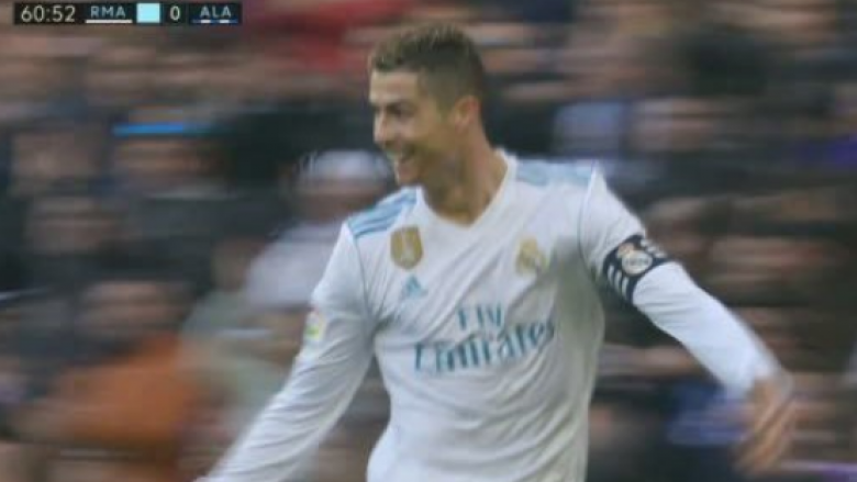 Ronaldo thellon epërsinë ndaj Alavesit (Video)